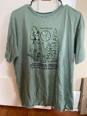 Parks Project Sage Green Short-Sleeve National Parks Graphic Tee
